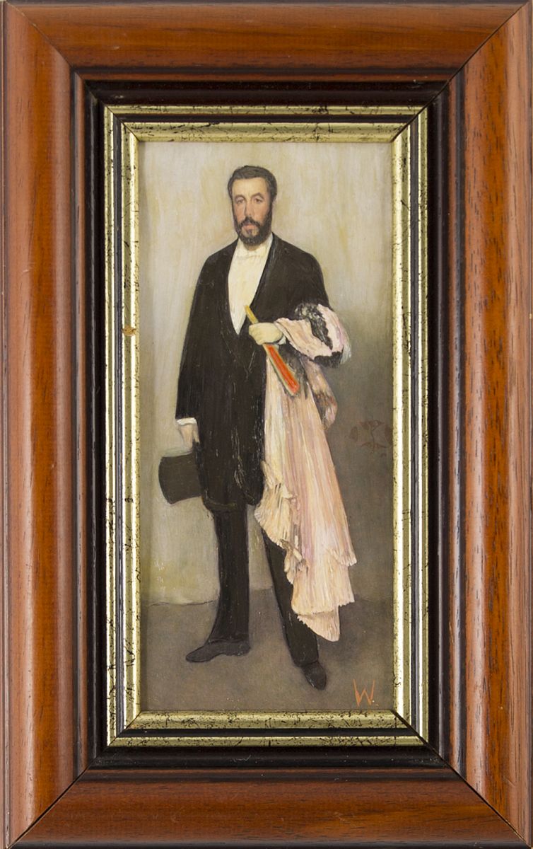 fotka obrazu Portrait Of Theodor Duret